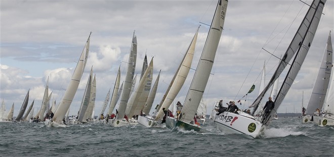  - Rolex Fastnet Race start 14 August, 2011 Cowes Isle of Wight ©  Rolex/Daniel Forster http://www.regattanews.com